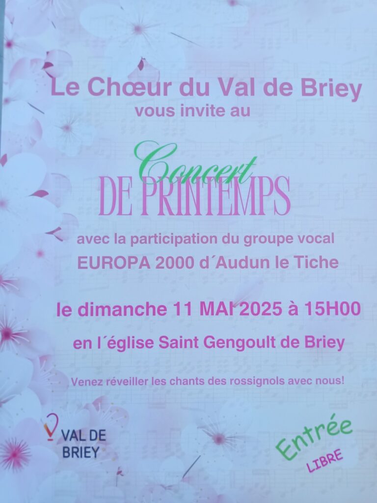 Choeur Val de Briey